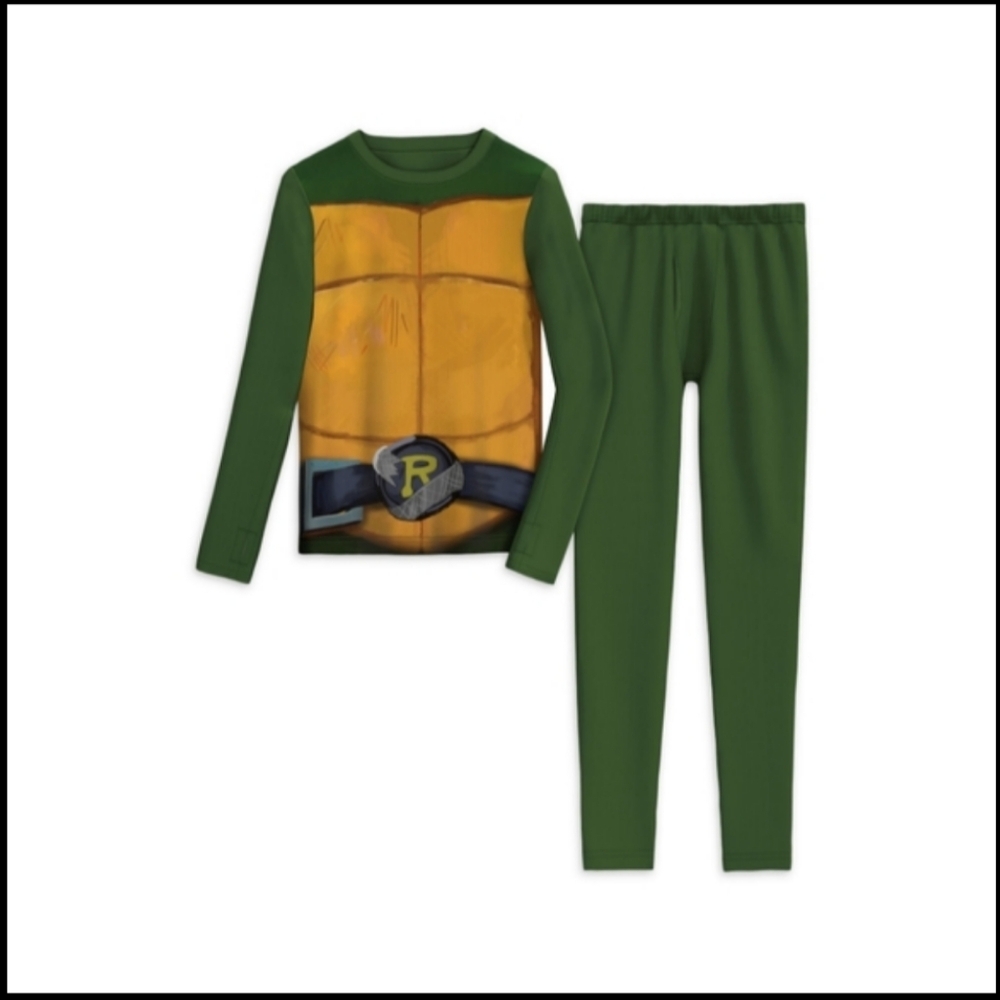 Climateright By Cuddl Duds Teenage Mutant Ninja Turtles Boys Thermal Set Size L